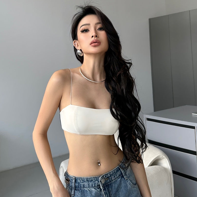Beauty Back Underwear Women's Exposed Thin Chest Push Up Sexy