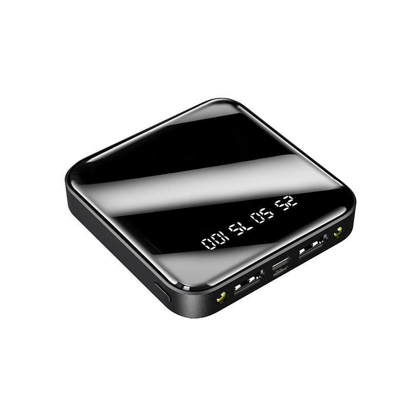 Mini Power Bank 20000 MAh With Mirror Digital Display