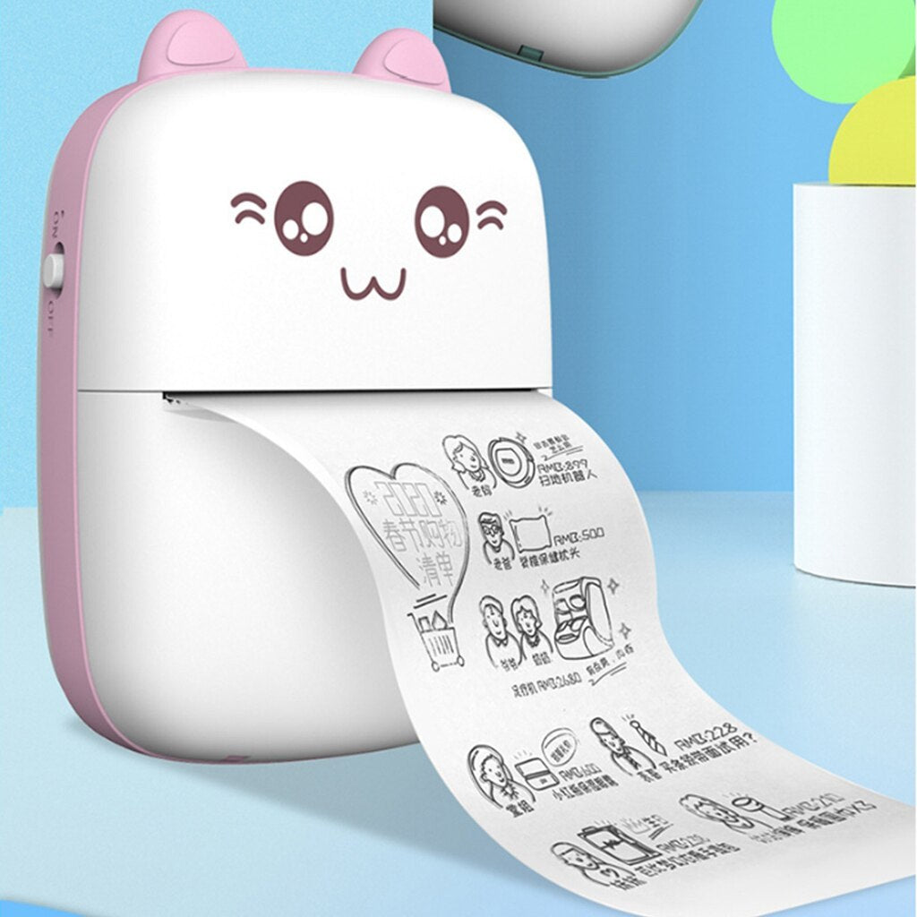Mini Printer Bluetooth WiFi New For Mobile