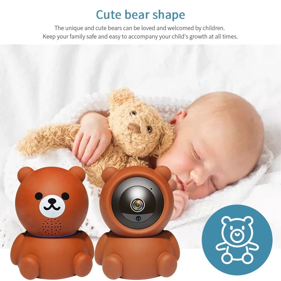 Baby Wifi Camera Tracking IR Night Vision
