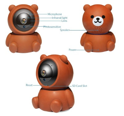 Baby Wifi Camera Tracking IR Night Vision