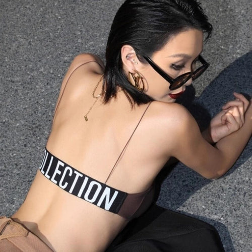 Beauty Back Underwear Women's Exposed Thin Chest Push Up Sexy